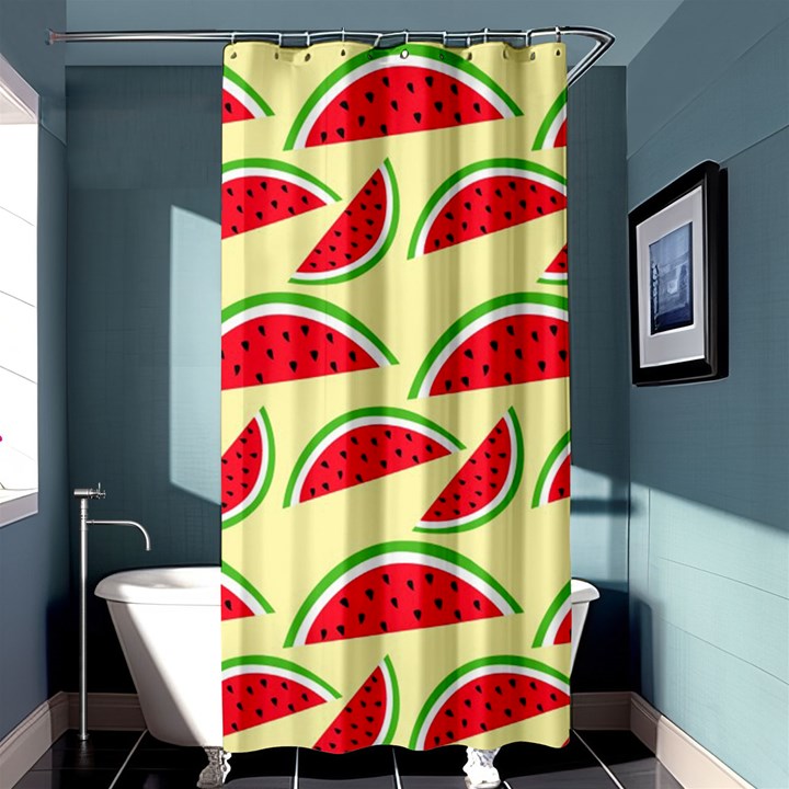 Watermelon Pattern Shower Curtain 36  x 72  (Stall) 