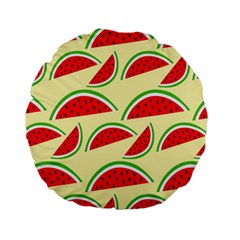 Watermelon Pattern Standard 15  Premium Round Cushions by Vaneshart