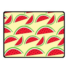 Watermelon Pattern Double Sided Fleece Blanket (small)  by Vaneshart