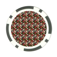 Swimmer 20s Black Poker Chip Card Guard by snowwhitegirl