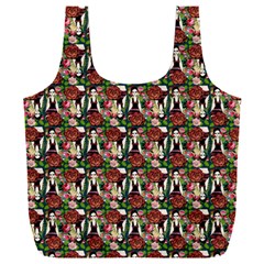 Swimmer 20s Teal Full Print Recycle Bag (xxxl) by snowwhitegirl