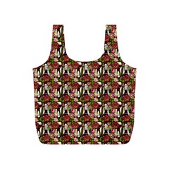 Swimmer 20s Brown Full Print Recycle Bag (s) by snowwhitegirl