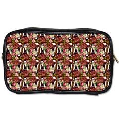 Swimmer 20s Burgundy Toiletries Bag (one Side) by snowwhitegirl