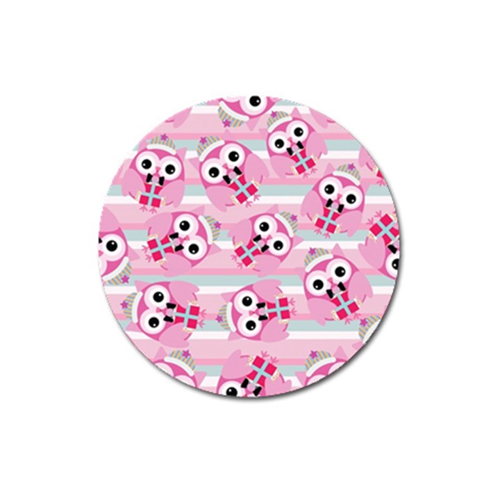 Children Pattern Design Magnet 3  (Round)