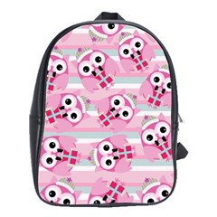 Children Pattern Design School Bag (large) by Vaneshart