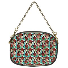 Swimmer 20s Blue Chain Purse (one Side) by snowwhitegirl