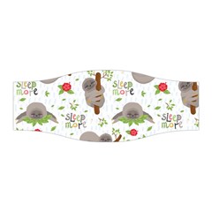 Seamless Pattern With Cute Sloths Sleep More Stretchable Headband by Vaneshart