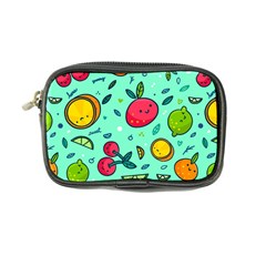 Various Fruits With Faces Seamless Pattern Coin Purse by Vaneshart