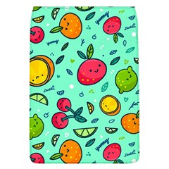 Various Fruits With Faces Seamless Pattern Removable Flap Cover (l) by Vaneshart