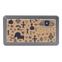 Vintage Tribal Seamless Pattern With Ethnic Motifs Memory Card Reader (mini) by Vaneshart