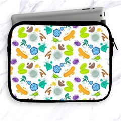 Bacteria Virus Seamless Pattern Apple Ipad 2/3/4 Zipper Cases by Vaneshart