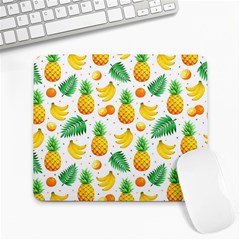 Tropical Fruits Pattern Large Mousepads by Vaneshart