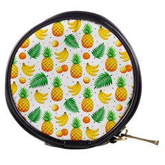 Tropical Fruits Pattern Mini Makeup Bag by Vaneshart