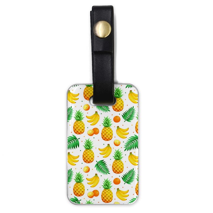 Tropical Fruits Pattern Luggage Tag (one side)