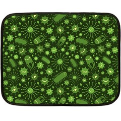 Seamless Pattern With Viruses Fleece Blanket (mini) by Vaneshart