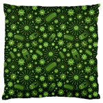 Seamless Pattern With Viruses Standard Flano Cushion Case (Two Sides) Back