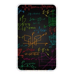 Mathematical Colorful Formulas Drawn By Hand Black Chalkboard Memory Card Reader (rectangular) by Vaneshart