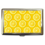 Lemon Fruits Slice Seamless Pattern Cigarette Money Case Front