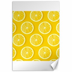 Lemon Fruits Slice Seamless Pattern Canvas 20  X 30 