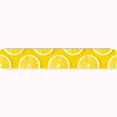 Lemon Fruits Slice Seamless Pattern Small Bar Mats by Vaneshart