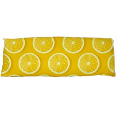 Lemon Fruits Slice Seamless Pattern Body Pillow Case (dakimakura) by Vaneshart