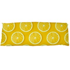 Lemon Fruits Slice Seamless Pattern Body Pillow Case Dakimakura (two Sides) by Vaneshart