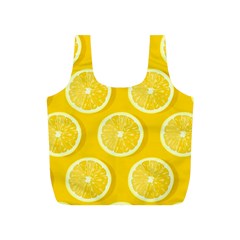 Lemon Fruits Slice Seamless Pattern Full Print Recycle Bag (s) by Vaneshart