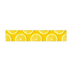 Lemon Fruits Slice Seamless Pattern Flano Scarf (mini) by Vaneshart