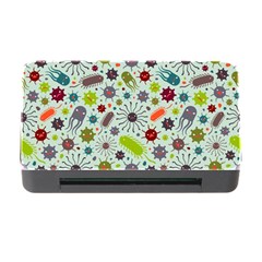 Seamless Pattern With Viruses Memory Card Reader With Cf by Vaneshart