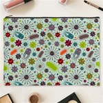 Seamless Pattern With Viruses Cosmetic Bag (XXXL) Front