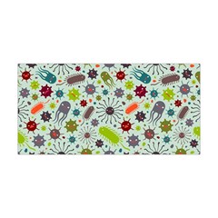 Seamless Pattern With Viruses Yoga Headband by Vaneshart