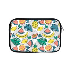 Seamless Pattern Tropical Fruit Banana Watermelon Papaya Lemon Orange Monstera Apple Macbook Pro 13  Zipper Case by Vaneshart