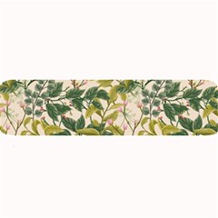 Flower Leaves Background Large Bar Mats by Vaneshart