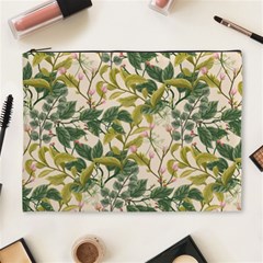 Flower Leaves Background Cosmetic Bag (xl) by Vaneshart