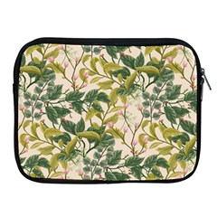 Flower Leaves Background Apple Ipad 2/3/4 Zipper Cases by Vaneshart