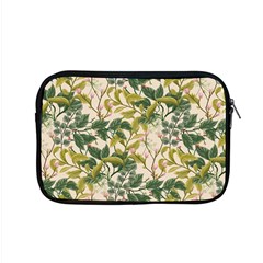 Flower Leaves Background Apple Macbook Pro 15  Zipper Case by Vaneshart