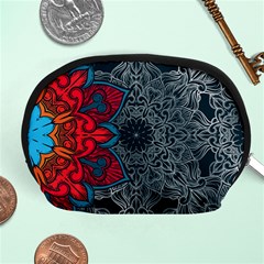 Abstract Decorative Background Ornament With Mosaic Elements Accessory Pouch (medium) by Vaneshart