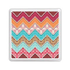 Ethnic Floral Pattern Memory Card Reader (square) by Vaneshart