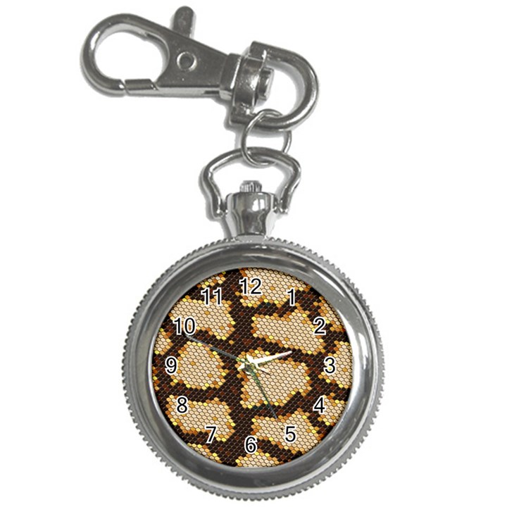 Python Skin Seamless Background Vector Graphic Art Key Chain Watches