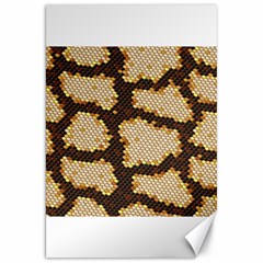 Python Skin Seamless Background Vector Graphic Art Canvas 20  X 30  by Vaneshart