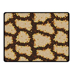 Python Skin Seamless Background Vector Graphic Art Double Sided Fleece Blanket (small)  by Vaneshart