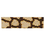 Python Skin Seamless Background Vector Graphic Art Satin Scarf (Oblong) Front