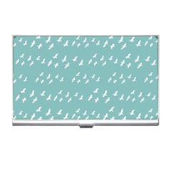 Group Of Birds Flying Graphic Pattern Business Card Holder by dflcprintsclothing