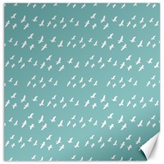 Group Of Birds Flying Graphic Pattern Canvas 12  X 12 