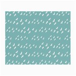 Group Of Birds Flying Graphic Pattern Small Glasses Cloth (2 Sides) Front