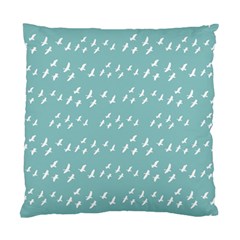 Group Of Birds Flying Graphic Pattern Standard Cushion Case (one Side) by dflcprintsclothing