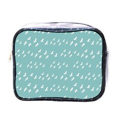 Group Of Birds Flying Graphic Pattern Mini Toiletries Bag (one Side) by dflcprintsclothing