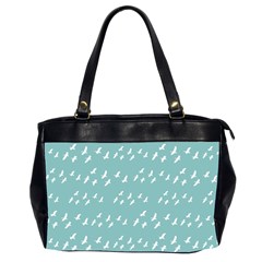 Group Of Birds Flying Graphic Pattern Oversize Office Handbag (2 Sides) by dflcprintsclothing