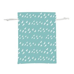 Group Of Birds Flying Graphic Pattern Lightweight Drawstring Pouch (l) by dflcprintsclothing