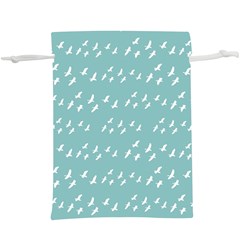 Group Of Birds Flying Graphic Pattern  Lightweight Drawstring Pouch (xl) by dflcprintsclothing